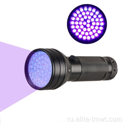 Светодиодный черный свет УФ -аварийный фонарик
